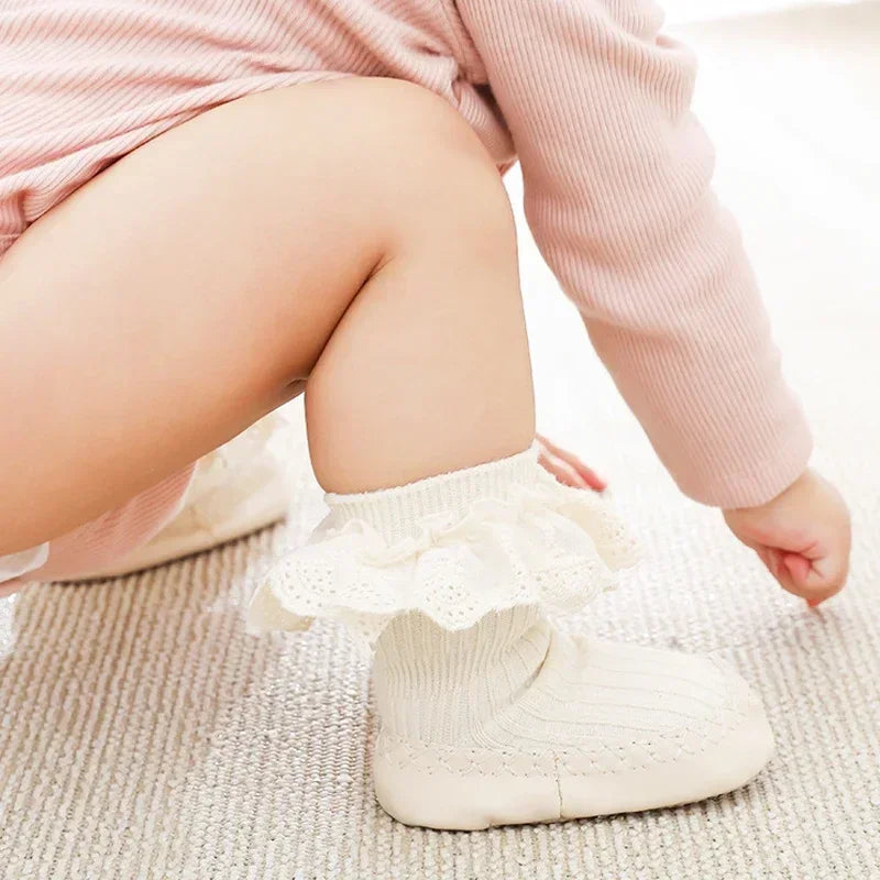 Mini Fashion™ - Schattig & Veilig - Baby Sokschoentjes