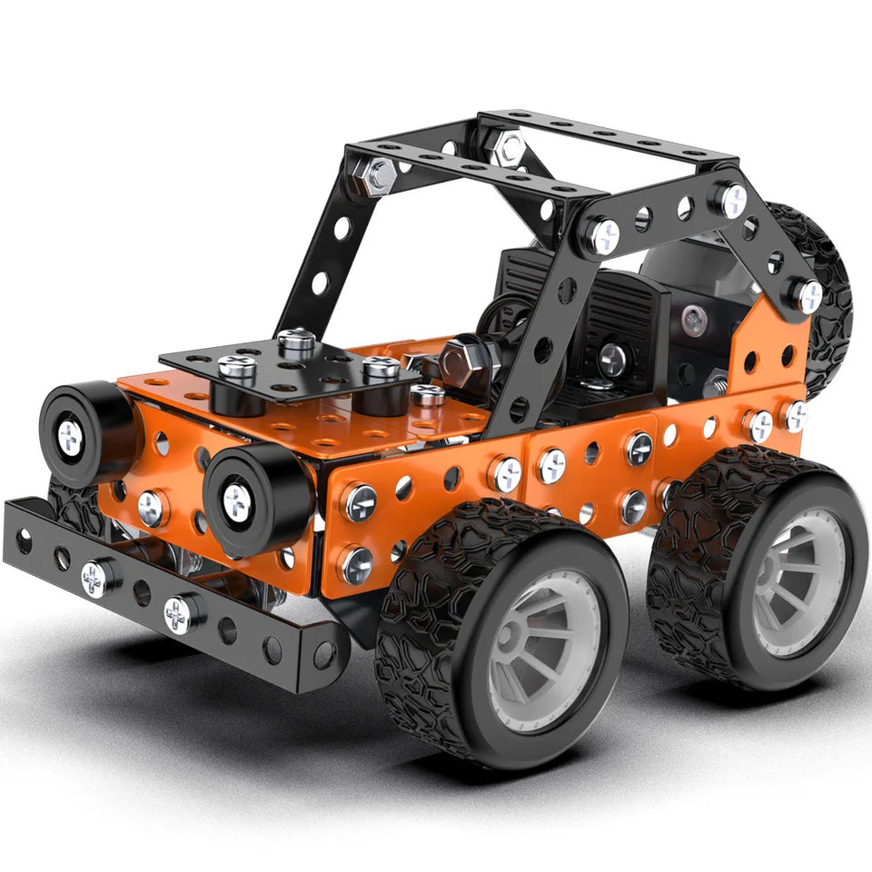 MetalBuild – Stoer & Educatief – Constructie Voertuig Set