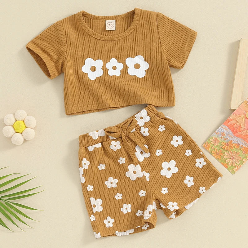 Mini Fashion Comfortabel en Stijlvol Baby Meisje Zomer Set Mijn Hummeltje