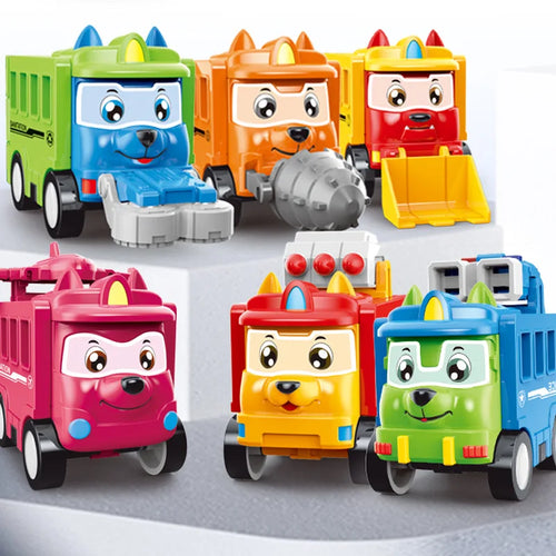 Mini Transformer™ – Duwen & draaien – Speelvoertuig