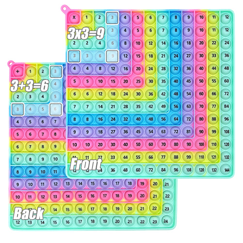 Multicolor Fidget Board™ - Verbeter rekenvaardigheid - Reken Fidget Bord