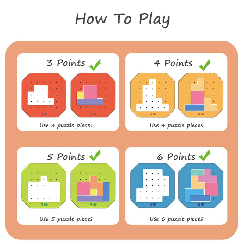 Logic Blocks™ – Kleur & Creativiteit – Geometrische Puzzel