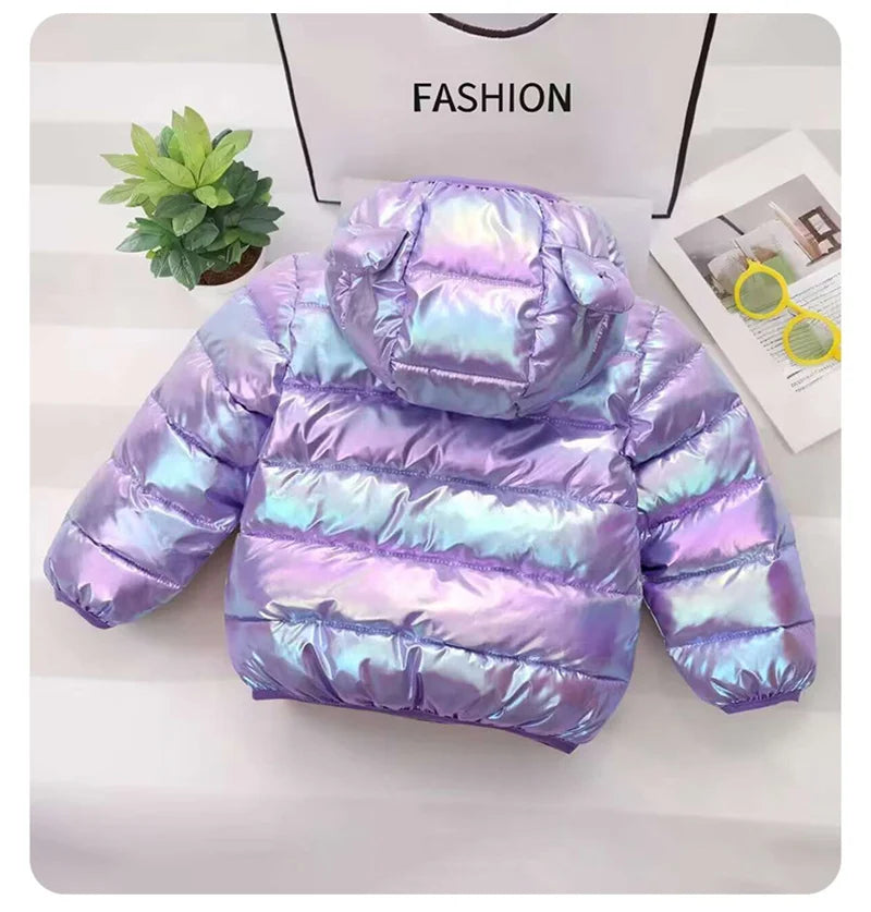 CuddleCoat  – Dikke Gewatteerde Jas met Beren Capuchon