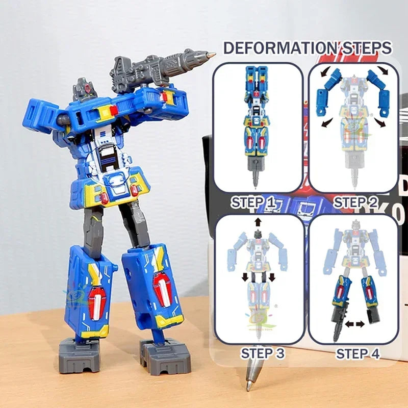 Flip Droid - Tekenen of Transformeren - Transformeerbare Robot Pen