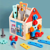 Busy Box™ - Ontdek & Leer - Houten Activiteitenkist