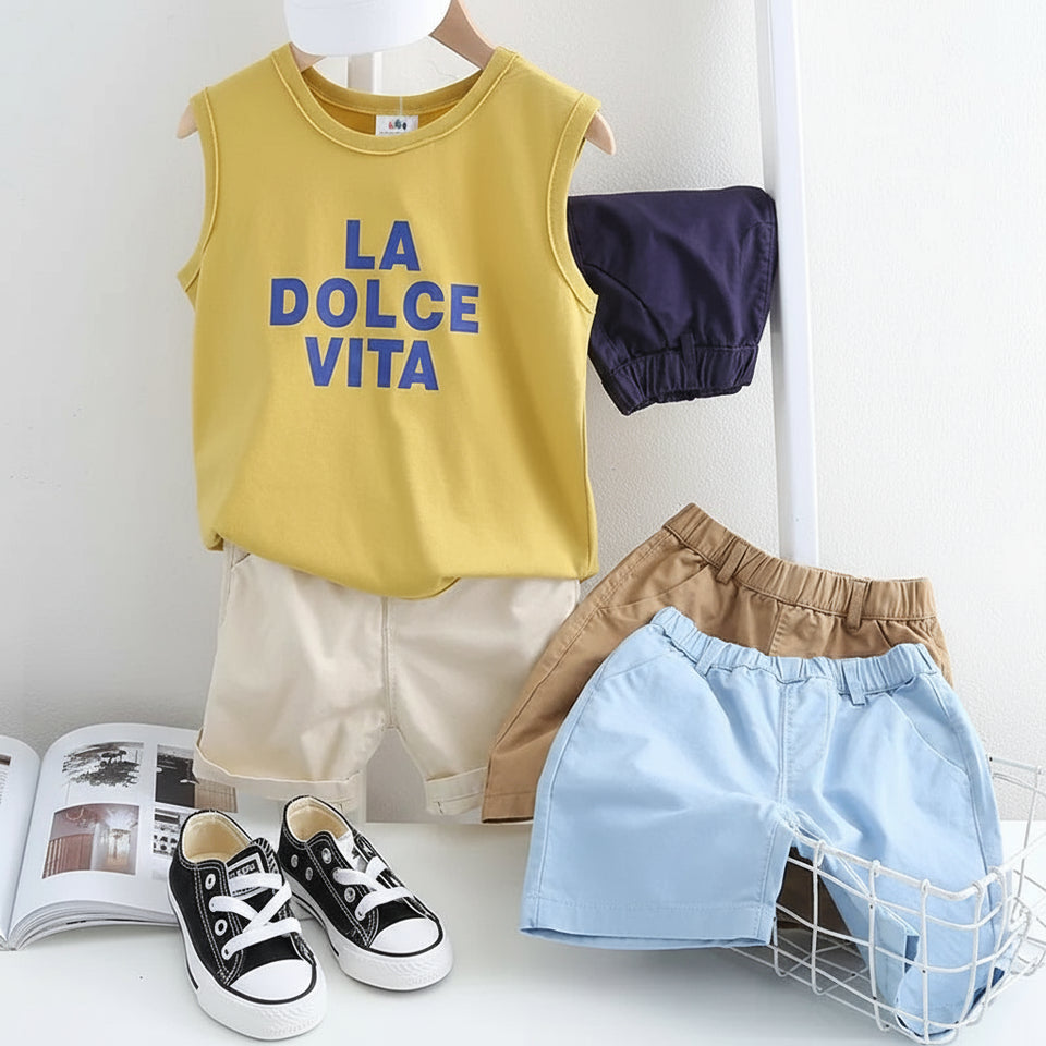 TinyMove – Sportief & Praktisch – Kinder Zomershorts