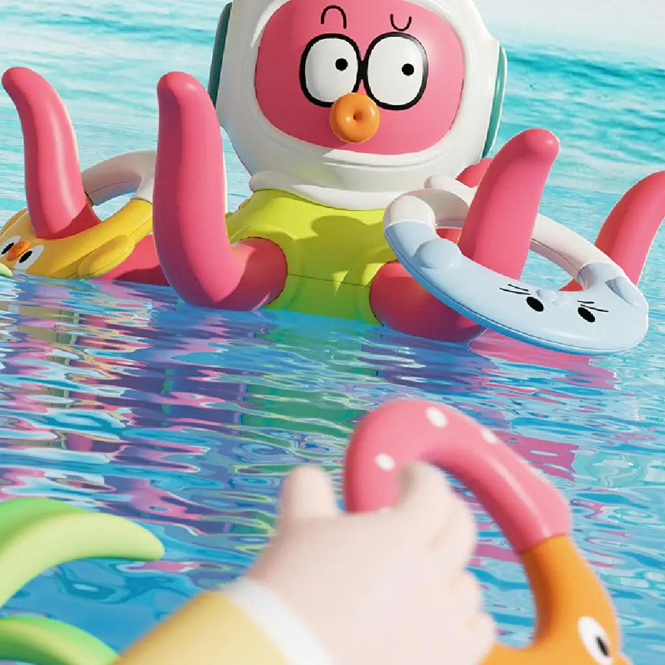 Octopus Water Fun™ – Vangen Maar! – Octopus Ringwerper