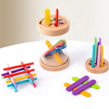 Woods™ - Educatief & Creatief - Kleur Sorteerspel
