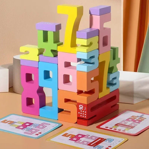 Brain Blocks – Stapel & Leer – Leerblokken Spel