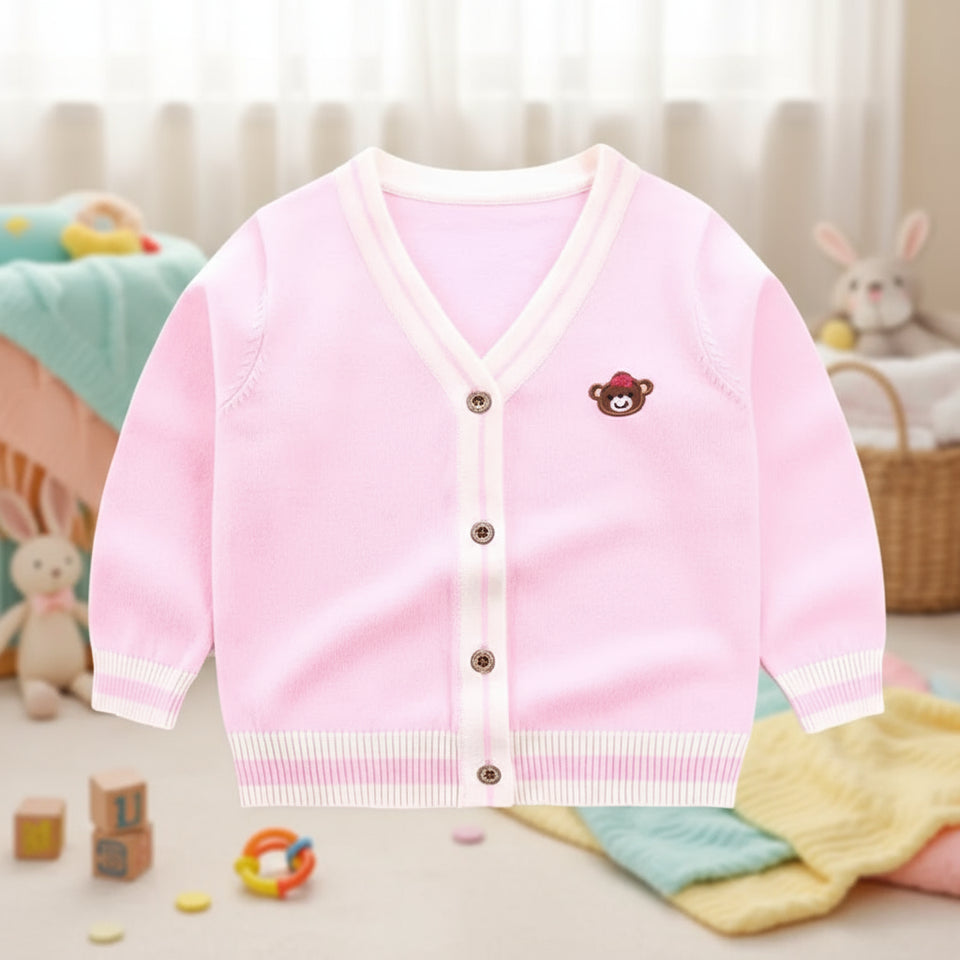 CozziWear – Warm & Trendy – Gebreid Vest met Beertjes