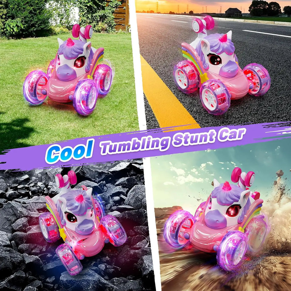 GlowRide – Kleurrijk & actief – Eenhoorn RC-auto