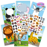 Funny Faces™ – Dierenpret & Plakplezier – Herbruikbaar Stickerboek