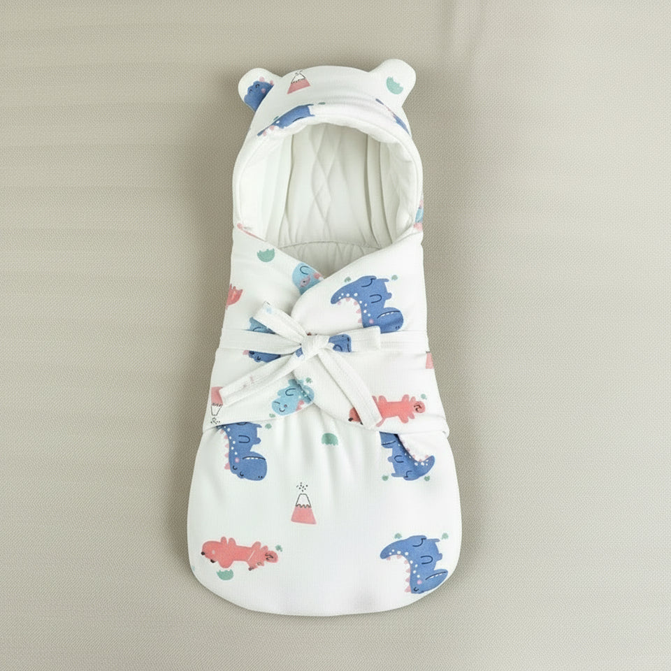SnuggleBear – Comfort & Gemak – Katoenen babywikkeldeken voor inbakering