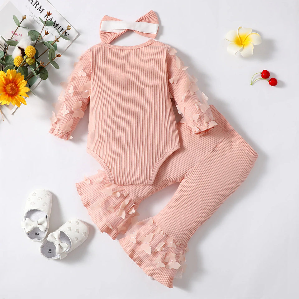 Mini Fashion™ - 'Daddy's little Girl' - Meisjes Romper & Broek