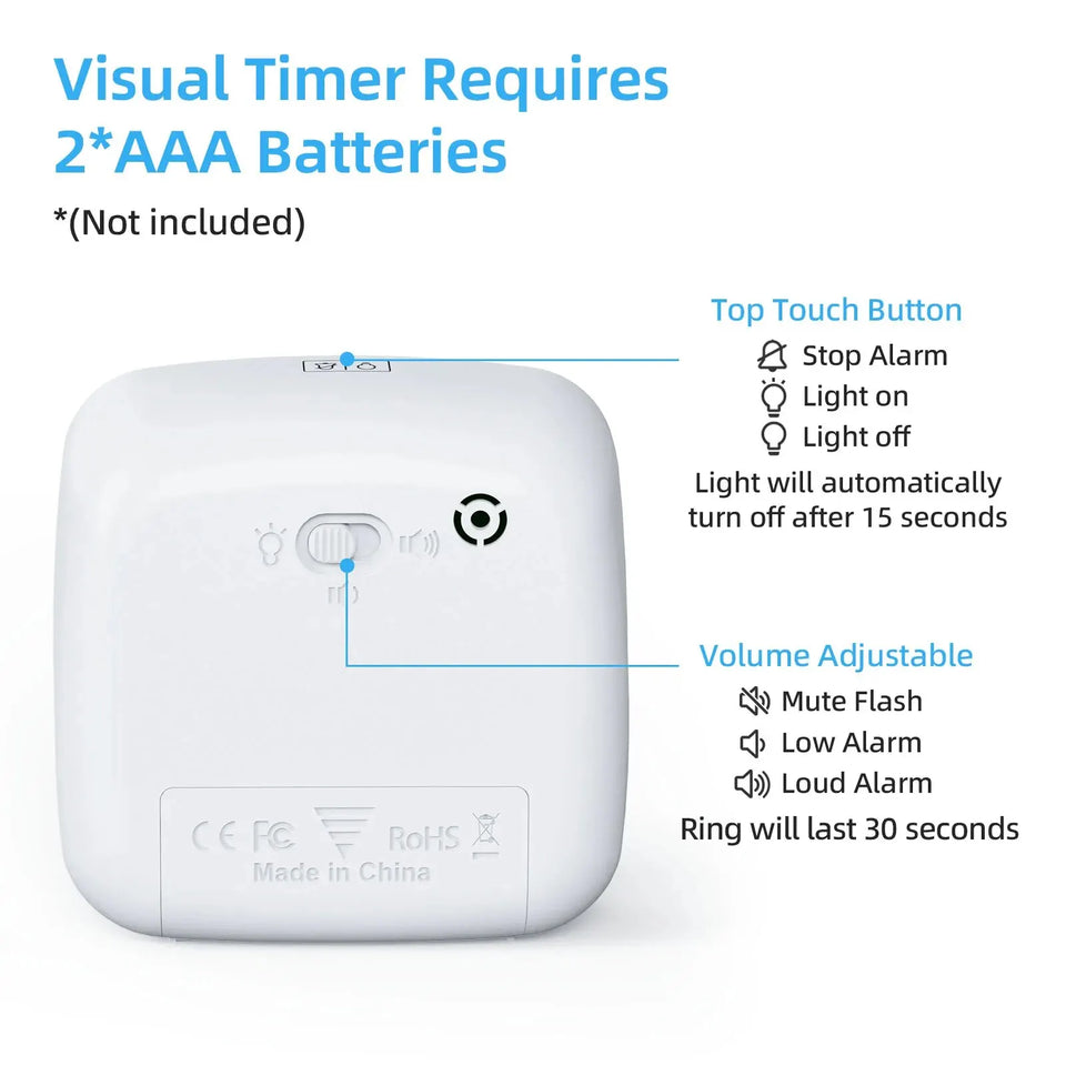 Visual Timer – Kleurig & Kalm – Kinder Timer