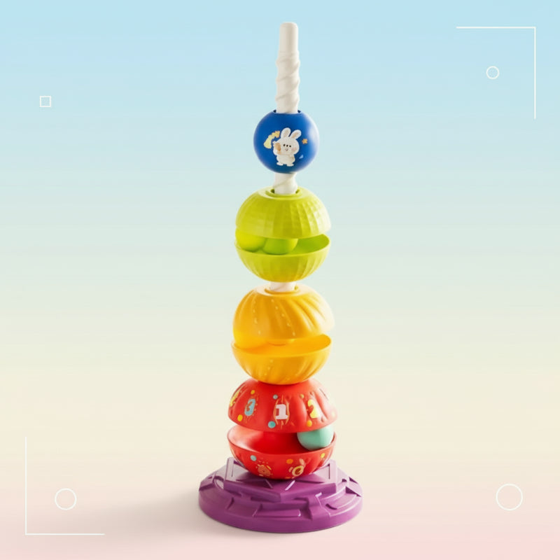 TinyTower – Educatief & speels – Stapelspel met rotatie