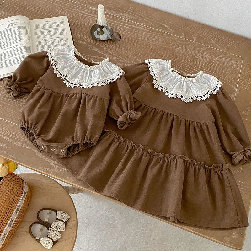 Mini Fashion™ - Comfortabel & Stijlvol - Lente Romper Jurkjes Kinderen