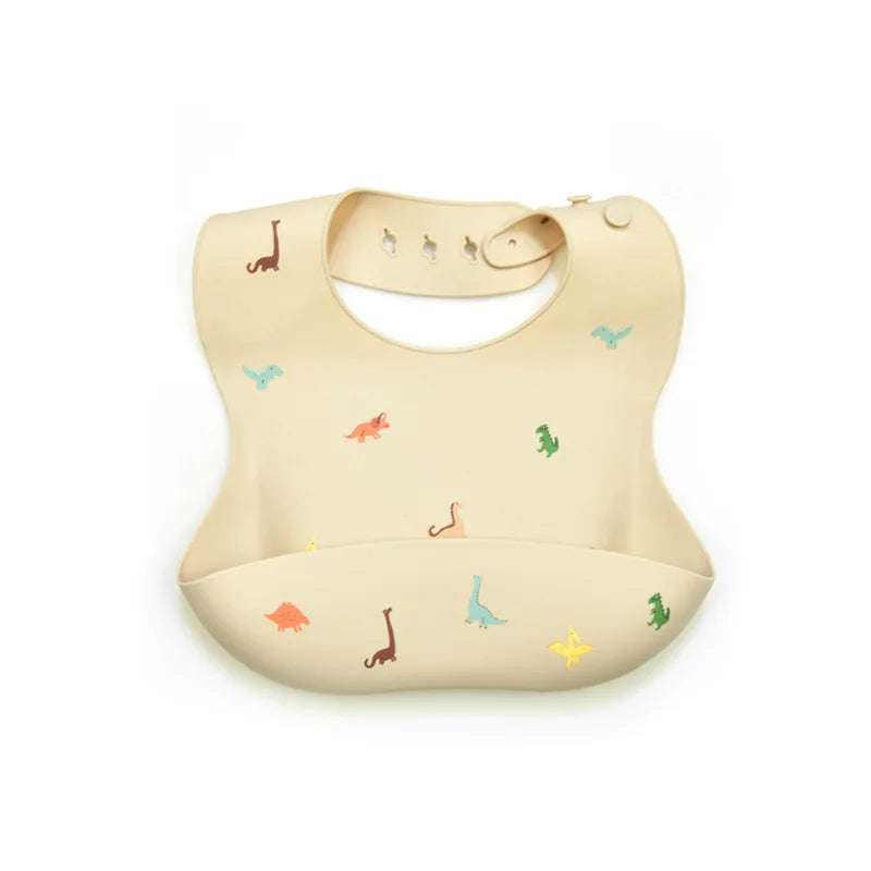 Silicone Bib - Waterdicht & Modieus - Silicone Baby Slabbetje