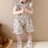 Mini Fashion™ - Bloemengeluk - Kinderjurkje