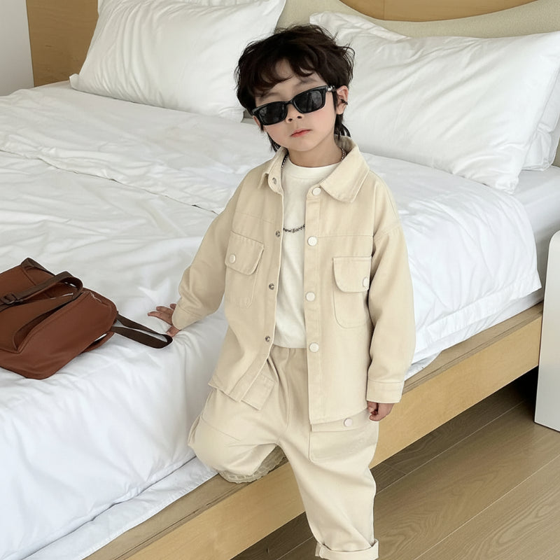 Boys Fashion – Trendy & Comfort – Cargo Set Jongens