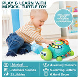 SmartTurtle – Interactief & Muzikaal – Schildpad Speelgoed met Liedjes