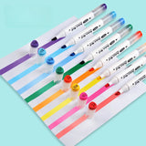 HighlightPro – Dubbel & Kleurrijk – Geurloze & Afwasbare Schoolstiften