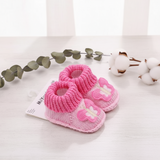 Mini Fashion – Gebreide Baby Sloffen (3-6 maanden)