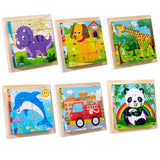 CubePuzzle – Leuk & Educatief – 3D Houten Blokken Puzzel