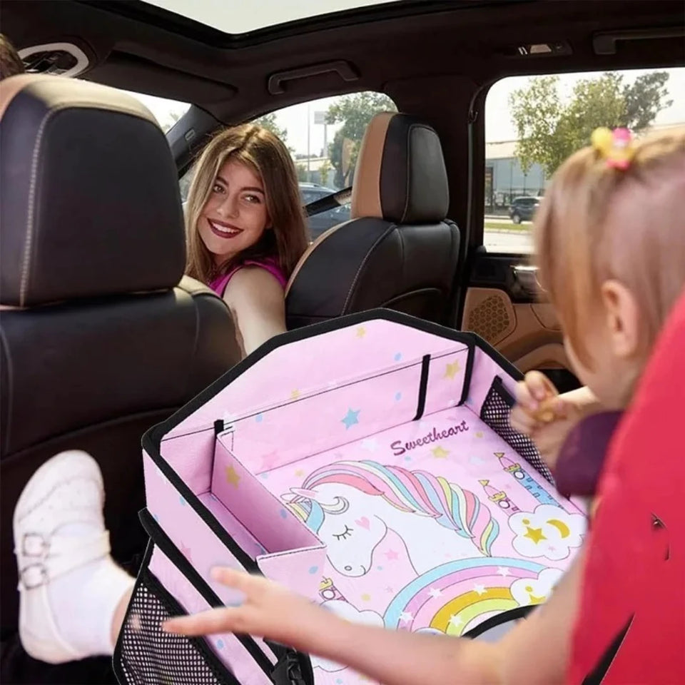 Portable Child Car Seat Table™ - Veilig & Comfortabel - Draagbare Kinder Autostoel Tafel