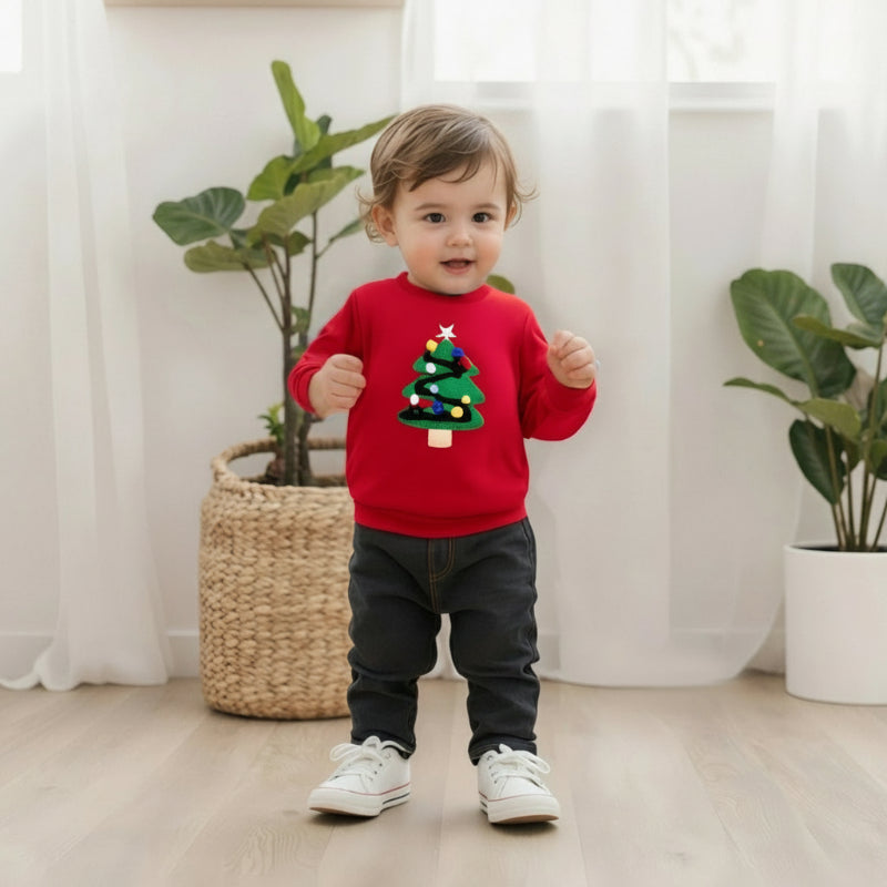 FrostyFit – Warm en gezellig – Rode Kerst Trui