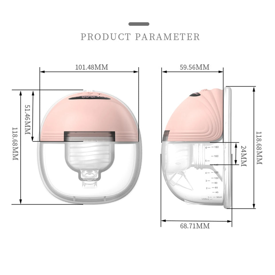 MammaEase – Stil & Veilig – Handsfree Borstkolf