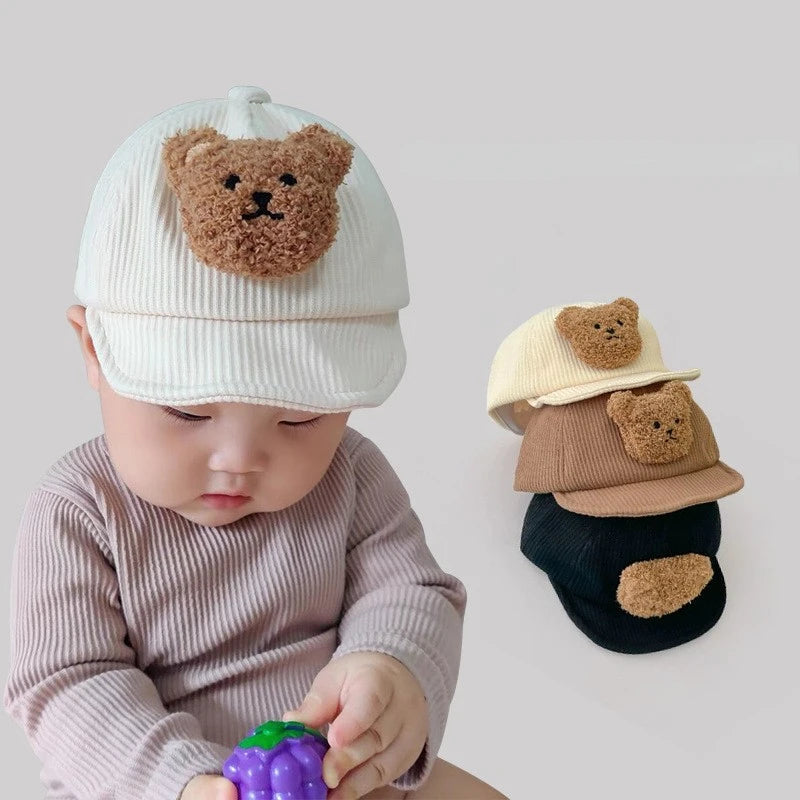 Mini Fashion - Stoer & Schattig - Corduroy Kinderpet Beertje