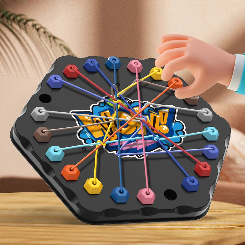 Color Rope Logic Game – Denken & Interactief – Bordspel