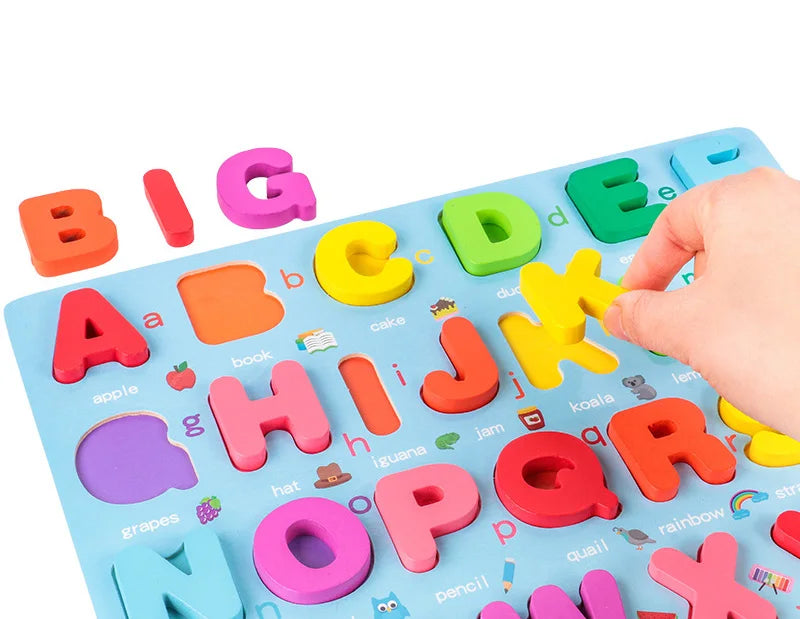 SmartBoard – Kleurrijk & Educatief – Montessori Cijfer & Letter Leerpuzzel