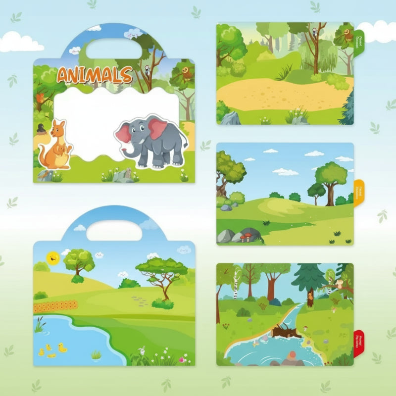 StickerFun – Kleurrijk & Leerzaam – Herbruikbare Stickerboek