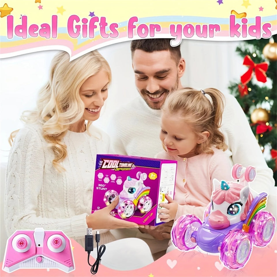 GlowRide – Kleurrijk & actief – Eenhoorn RC-auto
