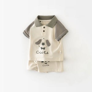 Mini Fashion™ – Stoer & Zomers – Honden Baby Setje