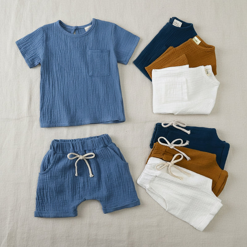 Baby Summer Outfit – Luchtig & Comfort – Kleding Set