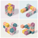 WoodCraft – Uitdagend & Educatief – 3D Houten Bouwblokken Puzzel