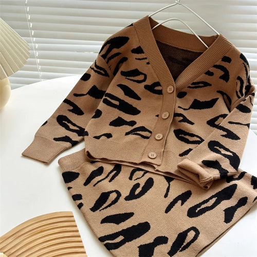 Mini Fashion™ - Warm & Stijlvol - Leuke Lente Kinderset