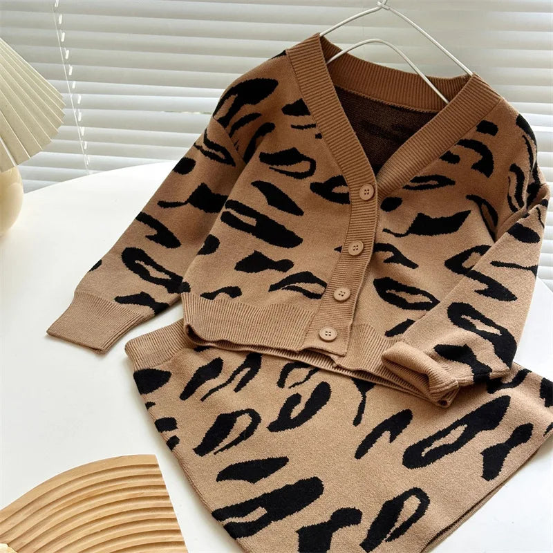 Mini Fashion™ - Warm & Stijlvol - Leuke Lente Kinderset