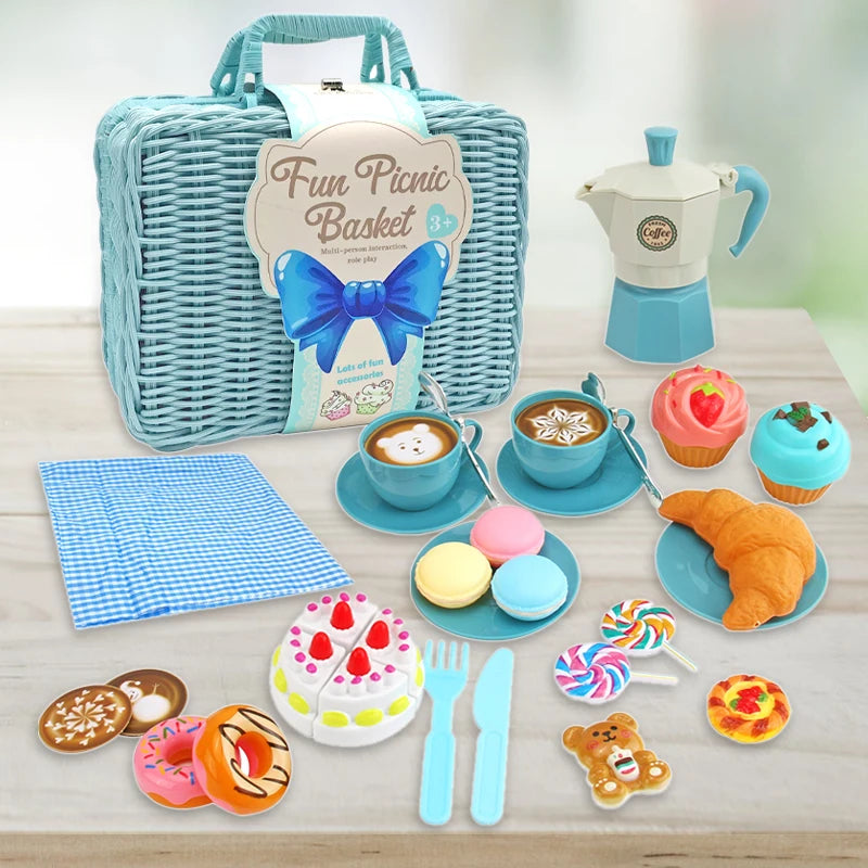 Tea Party Set – Zoet & Chic – Picknick Speelgoed Set