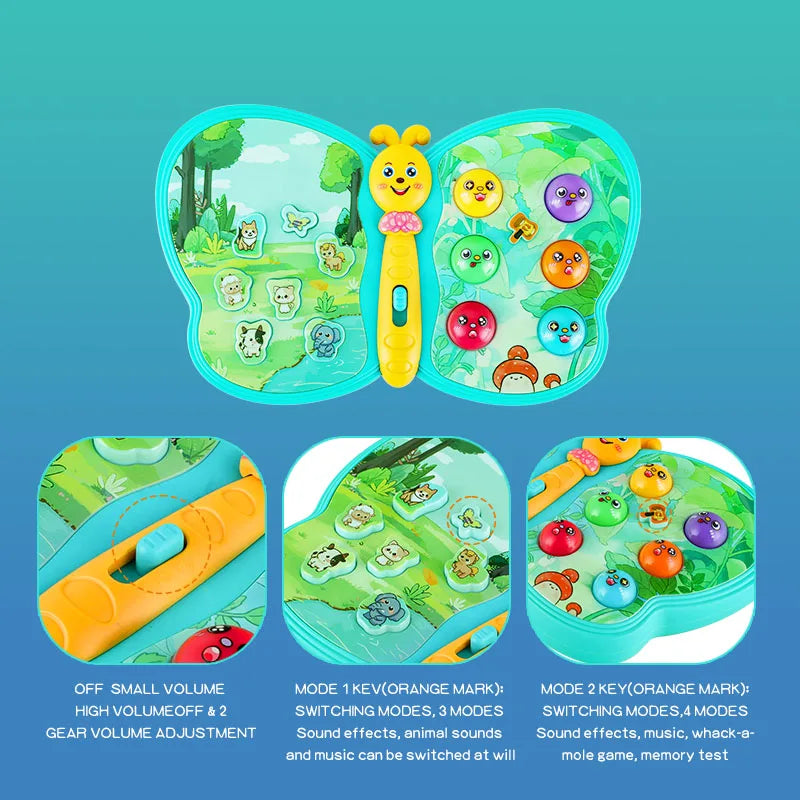 Musical Butterfly™ - Vrolijke Vlinderspeeltijd - Interactief Speelgoed