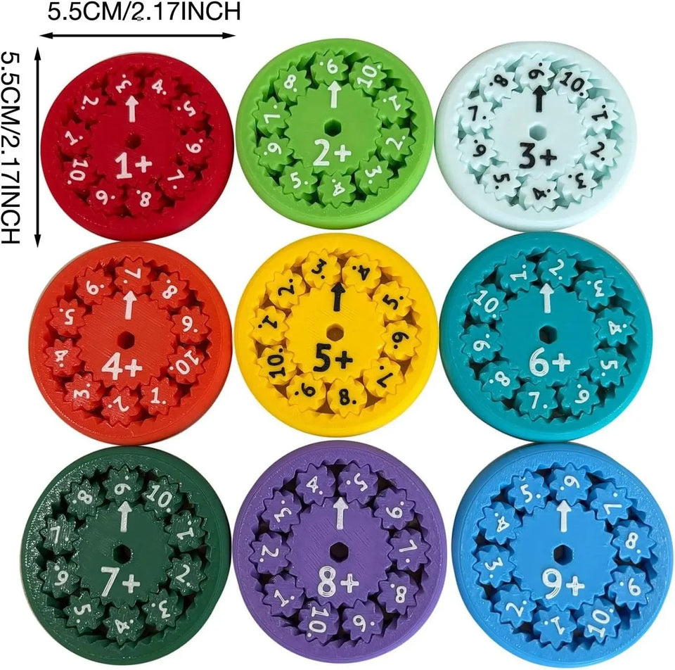 Whiz Spinner – Tellen & Tollen – Rekenen Fidget