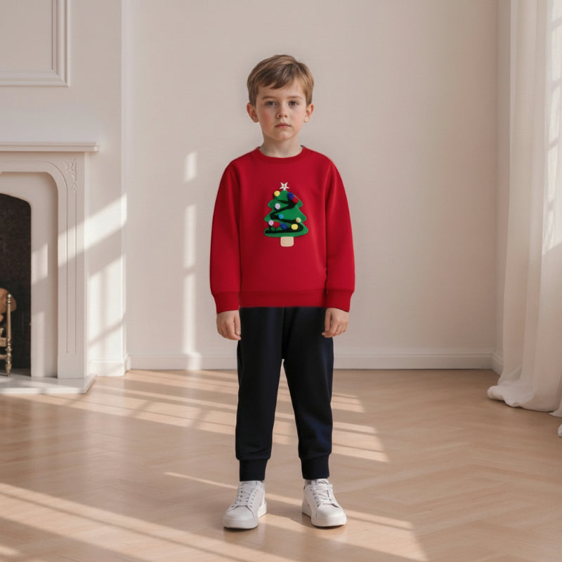 FrostyFit – Warm en gezellig – Rode Kerst Trui