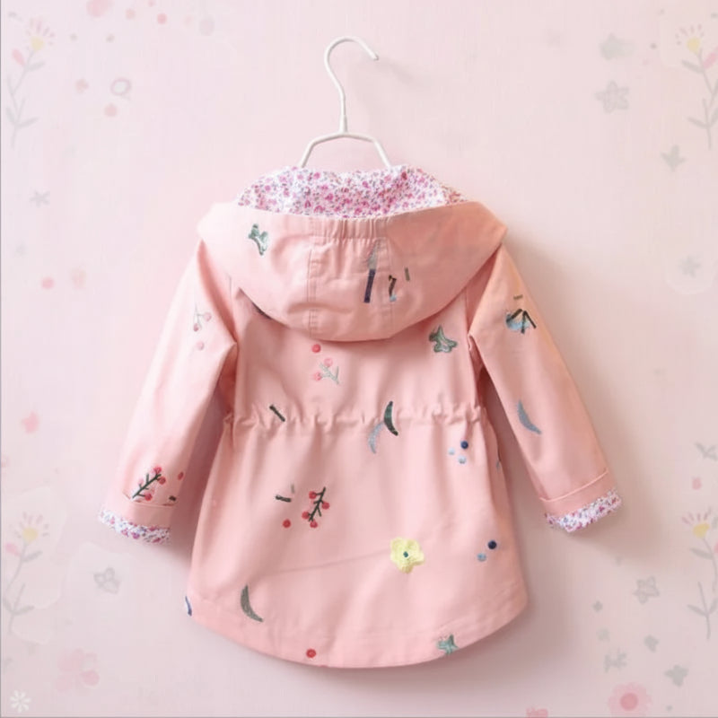 Girls Windbreaker Jacket – Licht & Stijlvol – Kinder Jas
