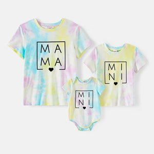 Mini Fashion™ - Koel & Comfortabel - Vrolijke Tye-Dye T-shirts