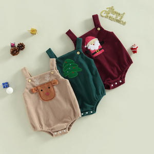 Mini Fashion™ - Kerst Design - Overall Kerst Romper