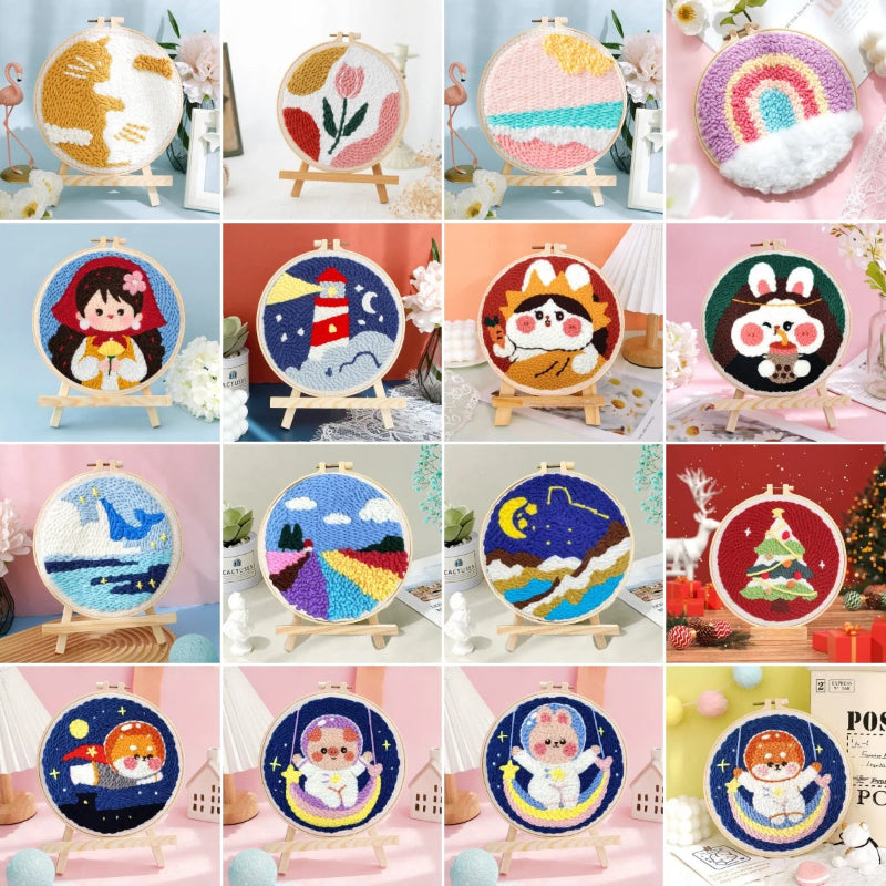 SoftLoop – Zacht & Creatief – DIY Punch Needle Thuisdecor Set