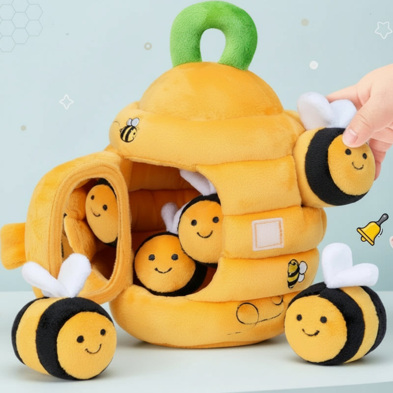 JungleHive – Speels & Leren – Sensorische Knuffel in het Bos